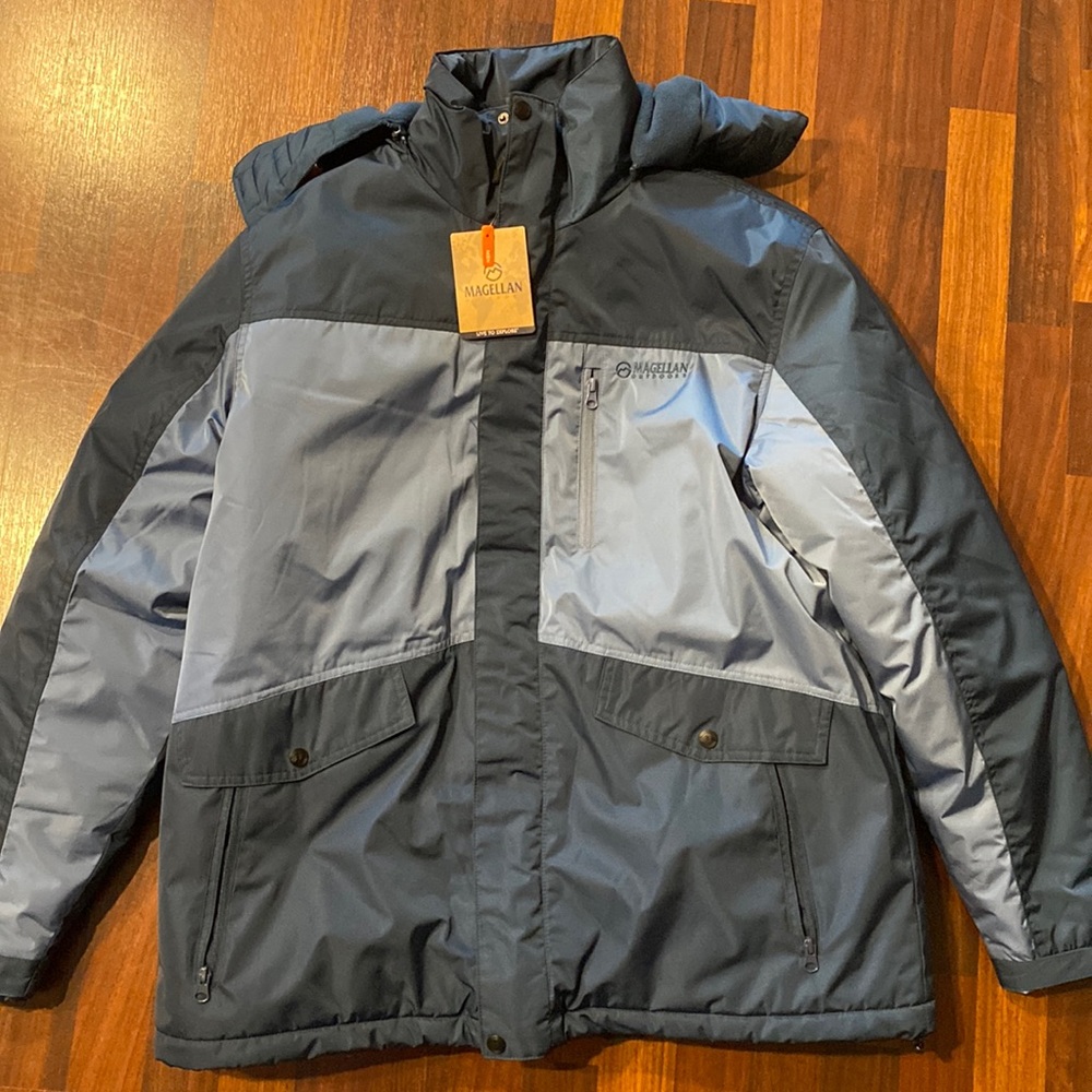 Magellan Outdoors Men’s 3IN1 Full Zip Hooded Jacket - Size Large
